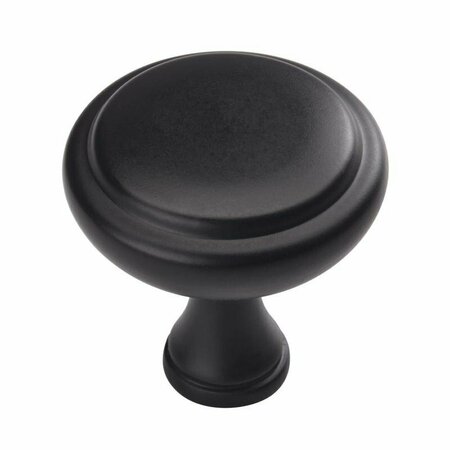 AMEROCK CABINET KNOB MB 1-1/4in. 6PK 6PK37340MB